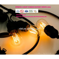 Luz de seqüência de caracteres SL-18 E26 E 27 S 14 com cabo de alimentação certficated UL e plugue BULBS DE LED